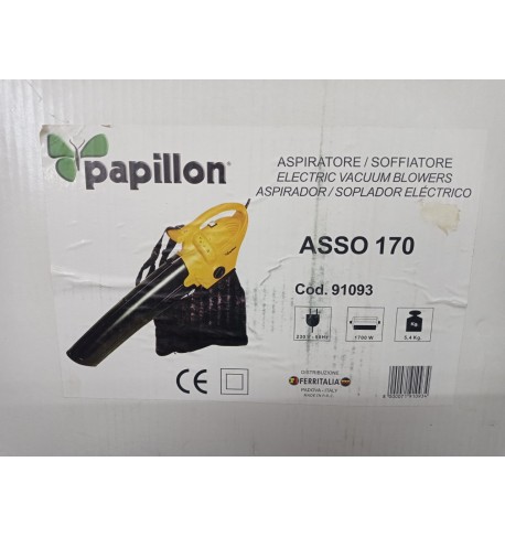 ASPIRADOR SOPLADOR ELECTRICO PAPILLON  210
